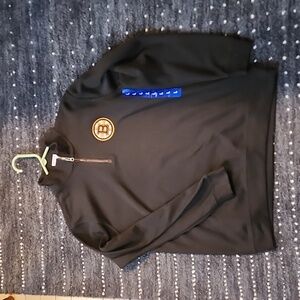 Quarter Zip Boston Bruins sweater Size L Black